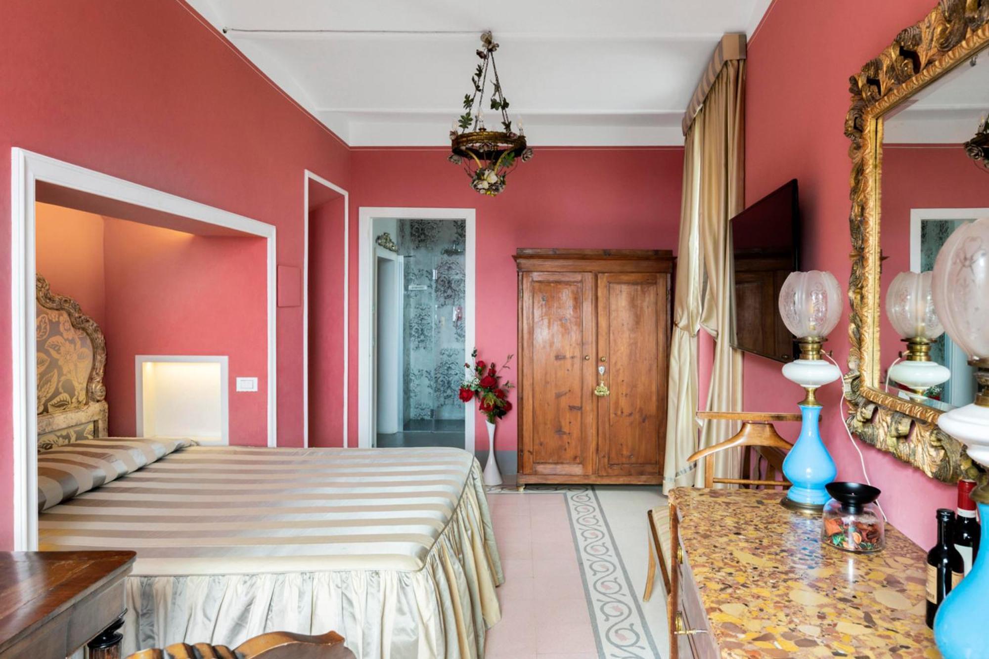 לינה וארוחת בוקר סיינה Residenza D'Epoca Palazzo Borghesi חדר תמונה
